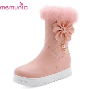 MEMUNIA 2019 new arrival ankle boots for women round toe Waterproof and antiskid boots ladies shoes bowknot winter snow boots
MEMUNIA 2019 new arrival ankle boots for women round toe Waterproof and antiskid boots ladies shoes bowknot winter snow boots