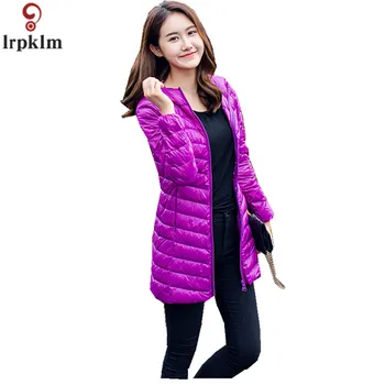 Woman Winter Padded Warm Down Jacket 2018 New Long Female Overcoat Slim Solid Jackets Winter Coat Portable Parkas CH402 
Woman Winter Padded Warm Down Jacket 2018 New Long Female Overcoat Slim Solid Jackets Winter Coat Portable Parkas CH402