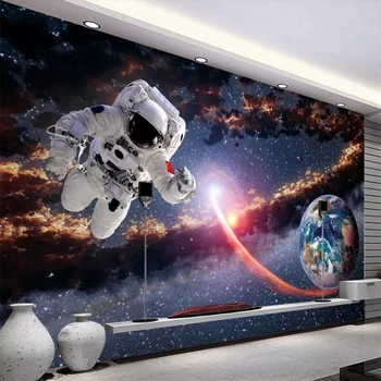 beibehang Custom Wallpaper 3d Photo murals Space Astronaut Earth Planet Solar System Milky Way Background wall paper 3d mural
beibehang Custom Wallpaper 3d Photo murals Space Astronaut Earth Planet Solar System Milky Way Background wall paper 3d mural