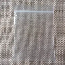 500 Uds 13x19cm blanco bolsas Ziplock bolsas de plástico transparente PE Cierre adhesivo bolsa de tela/regalos/joyería embalaje de bolsa(China)