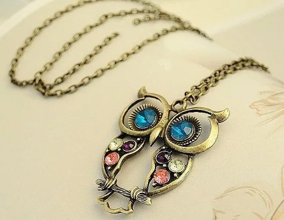 2019 Glaze Color Drop Owl Pendant Fashion Retro Necklace Chain Jewelry Gift Wholesale Free Shipping
2019 Glaze Color Drop Owl Pendant Fashion Retro Necklace Chain Jewelry Gift Wholesale Free Shipping
