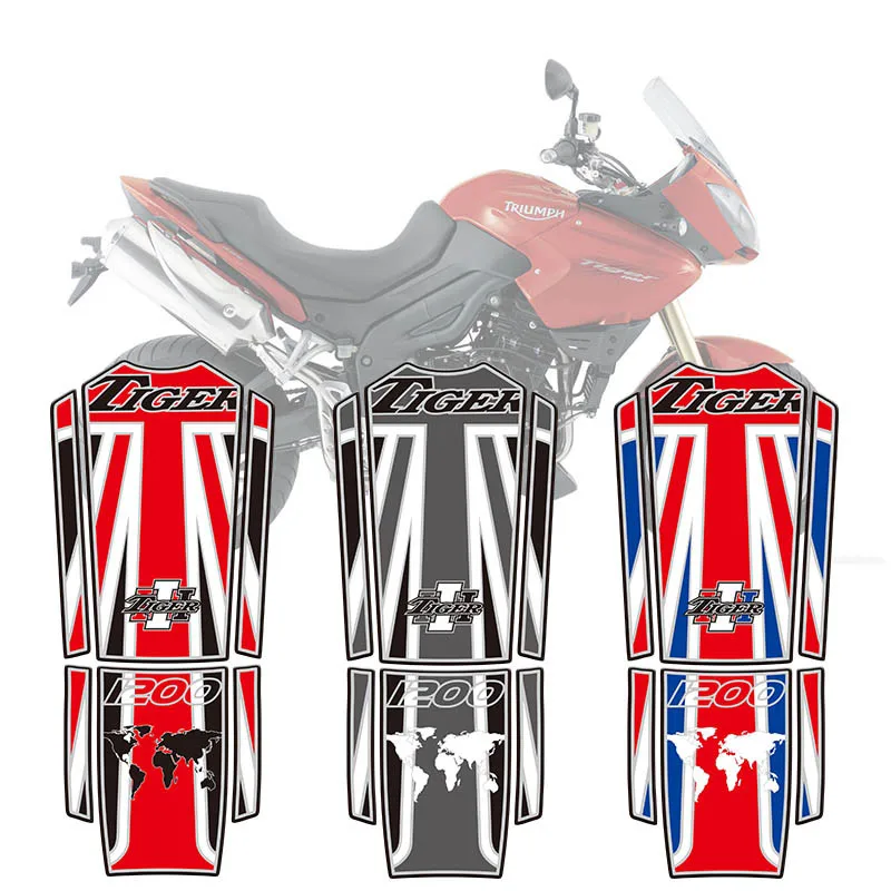 Motorcycle Tank pad High Quality decals and stickers For Triumph Tiger 1200 2018
Motorcycle Tank pad High Quality decals and stickers For Triumph Tiger 1200 2018