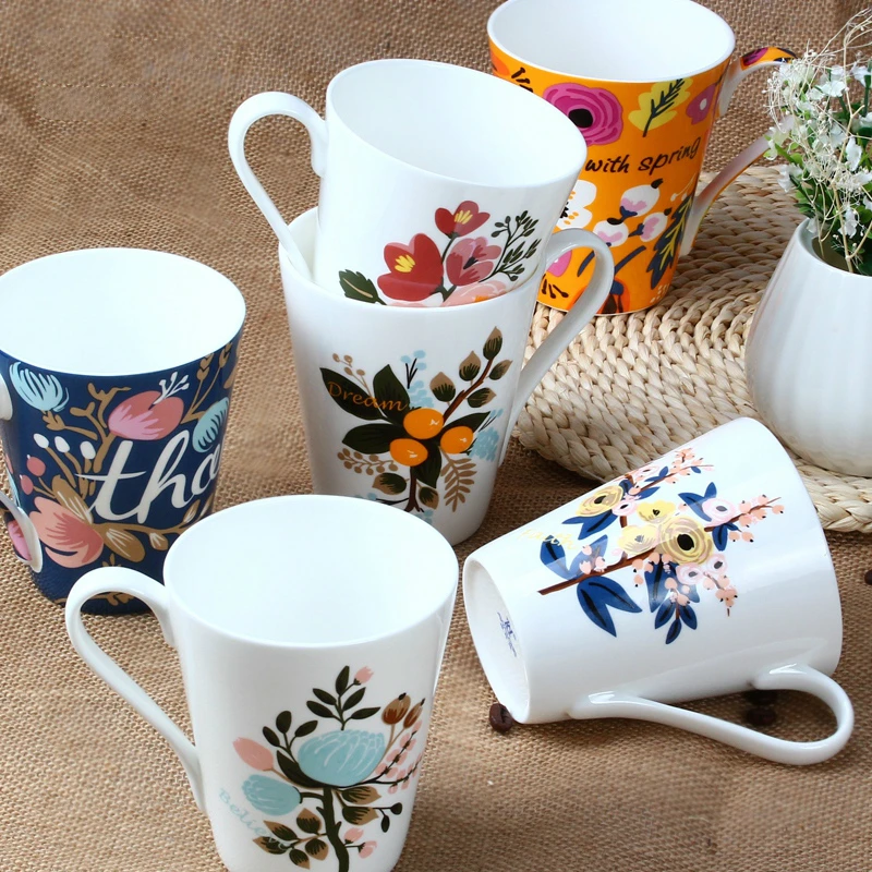 Bone China Light Thin Flower Letter High Capacity Home Office Cafe Use Tea Cup Coffee Mugs Ceramics Caneca Lovers Swig Gift Box
Bone China Light Thin Flower Letter High Capacity Home Office Cafe Use Tea Cup Coffee Mugs Ceramics Caneca Lovers Swig Gift Box
