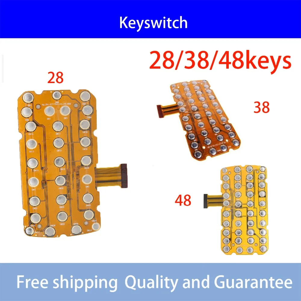 Myler Keyswitch for Symbol MC3090G keyboard Motorola MC3190 keypad (28/38/48 Keys)
Myler Keyswitch for Symbol MC3090G keyboard Motorola MC3190 keypad (28/38/48 Keys)