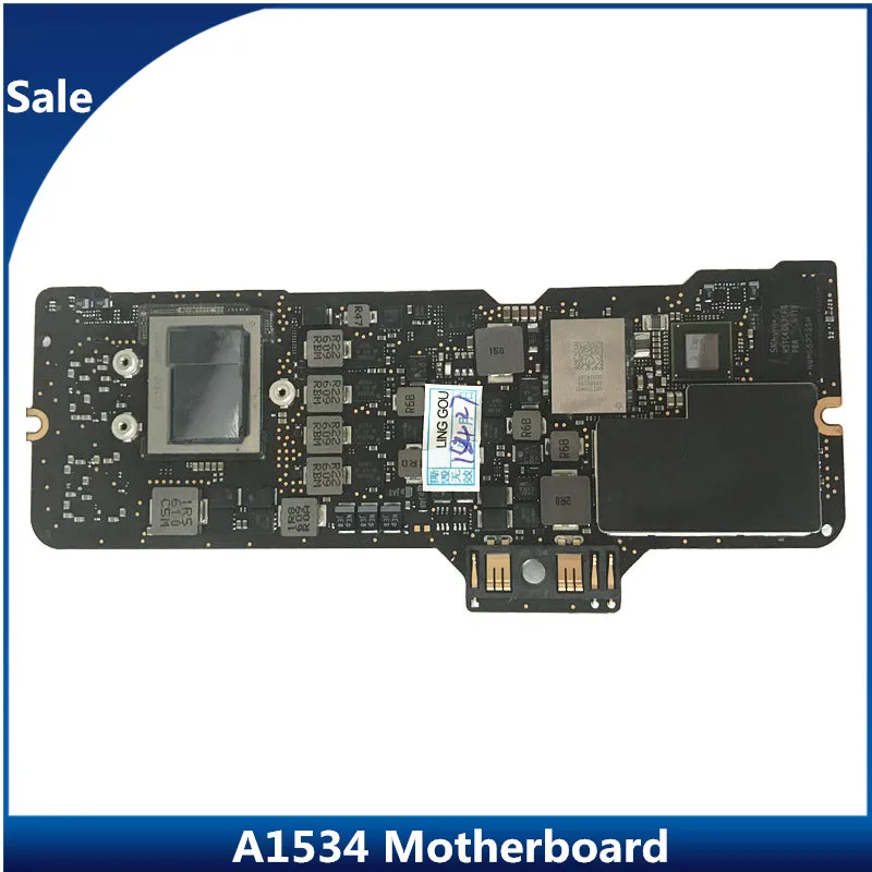 A1534 Motherboard SSD 256GB for MacBook 12" 1534 Logic board 1.1Ghz 8GB Solid state disk 256G Early 2016 820-00244-A 820-00045-A
A1534 Motherboard SSD 256GB for MacBook 12" 1534 Logic board 1.1Ghz 8GB Solid state disk 256G Early 2016 820-00244-A 820-00045-A