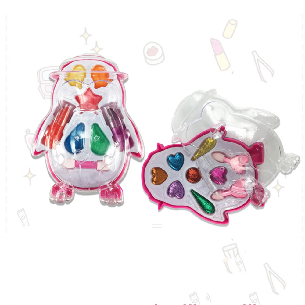 1PC Girl Cosmetics Interactive House Two Type Cartoon Toy Makeup Box Simulation Children Makeup
1PC Girl Cosmetics Interactive House Two Type Cartoon Toy Makeup Box Simulation Children Makeup