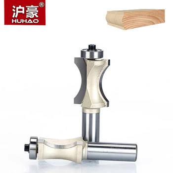 HUHAO 1pc 1/2 Inch Shank Half Round Bit 2 Flute Endmill Router Bits for Wood With Bearing Woodworking Tool Milling Cutter
HUHAO 1pc 1/2 Inch Shank Half Round Bit 2 Flute Endmill Router Bits for Wood With Bearing Woodworking Tool Milling Cutter