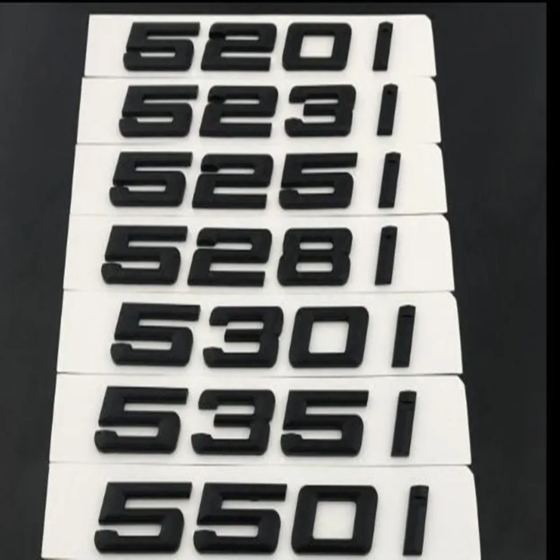 New 3D Abs 520i 523i 525i 528i 530i 535i Trunk Lid Rear Emblems Badge Black Letters for BMW 5-Series E60 E61 F10 F11 Emblem
New 3D Abs 520i 523i 525i 528i 530i 535i Trunk Lid Rear Emblems Badge Black Letters for BMW 5-Series E60 E61 F10 F11 Emblem