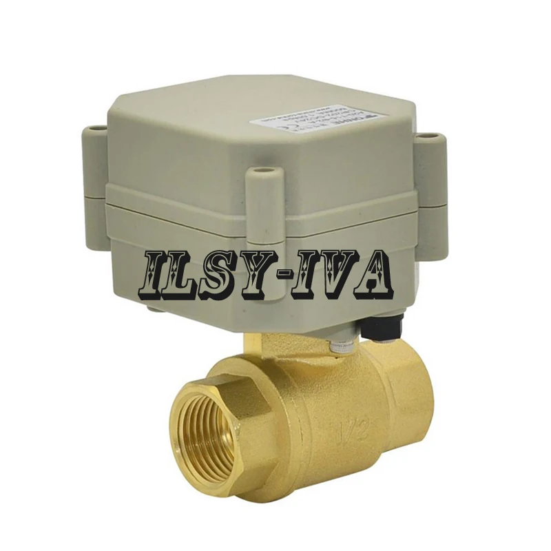 DN15(G1/2'')brass electric actuator valve,AC9~24V,DC9~24V two way CR05 five wires control ball valve 
DN15(G1/2'')brass electric actuator valve,AC9~24V,DC9~24V two way CR05 five wires control ball valve