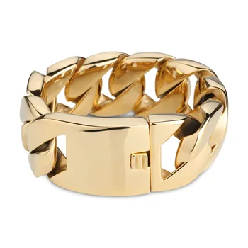 Strong Men's Casting Curb Cuban Link Chain Bracelet Bangle 24mm 32mm Wide Stainless Steel Heavy Cuff Jewelry Gold Color
Strong Men's Casting Curb Cuban Link Chain Bracelet Bangle 24mm 32mm Wide Stainless Steel Heavy Cuff Jewelry Gold Color