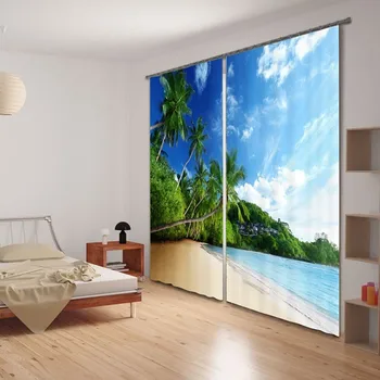 Beach Sea Coco 3D Blackout Curtains For Living room Kids Bedding room Office Hotel Home Decorative Drapes Cortinas para sala
Beach Sea Coco 3D Blackout Curtains For Living room Kids Bedding room Office Hotel Home Decorative Drapes Cortinas para sala