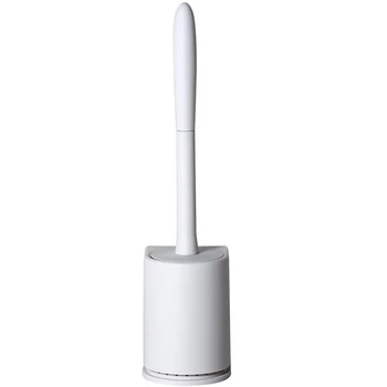 Toilet Brush Cleaner Soft Bristles Toilet Bowl Brush And Holder For Bathroom Deep Cleaning Wall Mountable,White
Toilet Brush Cleaner Soft Bristles Toilet Bowl Brush And Holder For Bathroom Deep Cleaning Wall Mountable,White