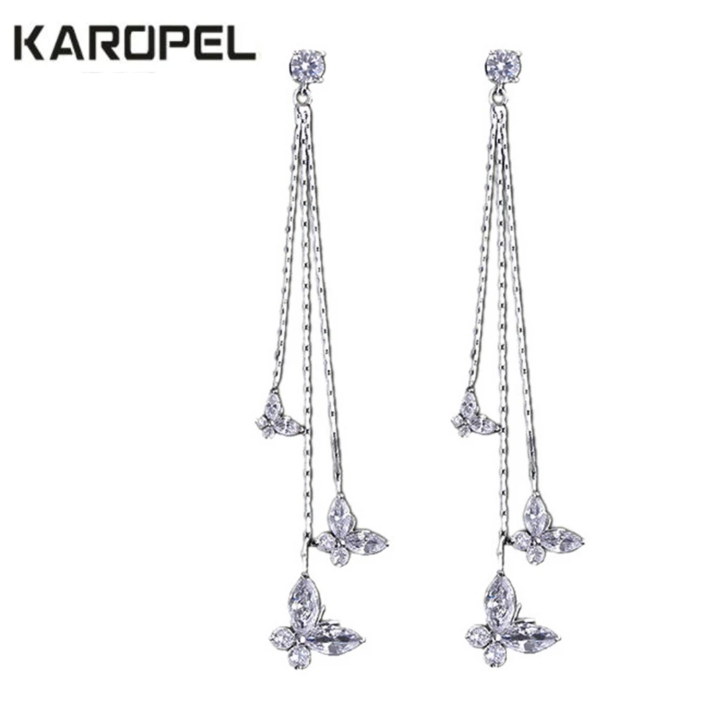 Cute Zircon Small Butterfly Earrings for Women Exquisite Fashion Jewelry Cubic Zirconia Tassel Stud Earring Animal Earrings
Cute Zircon Small Butterfly Earrings for Women Exquisite Fashion Jewelry Cubic Zirconia Tassel Stud Earring Animal Earrings