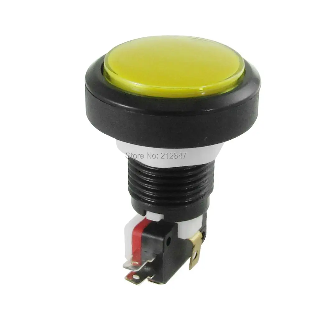 12V DC LED Light Illuminated Yellow Round Momentary Push Button Switch 1 NO 1 NC
12V DC LED Light Illuminated Yellow Round Momentary Push Button Switch 1 NO 1 NC