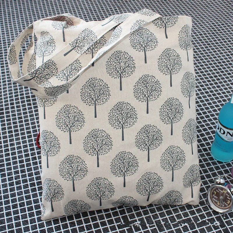 YILE Handmade Cotton Linen Eco Reusable Shoulder Bag Shopping Tote Fortune Trees White JR4
YILE Handmade Cotton Linen Eco Reusable Shoulder Bag Shopping Tote Fortune Trees White JR4