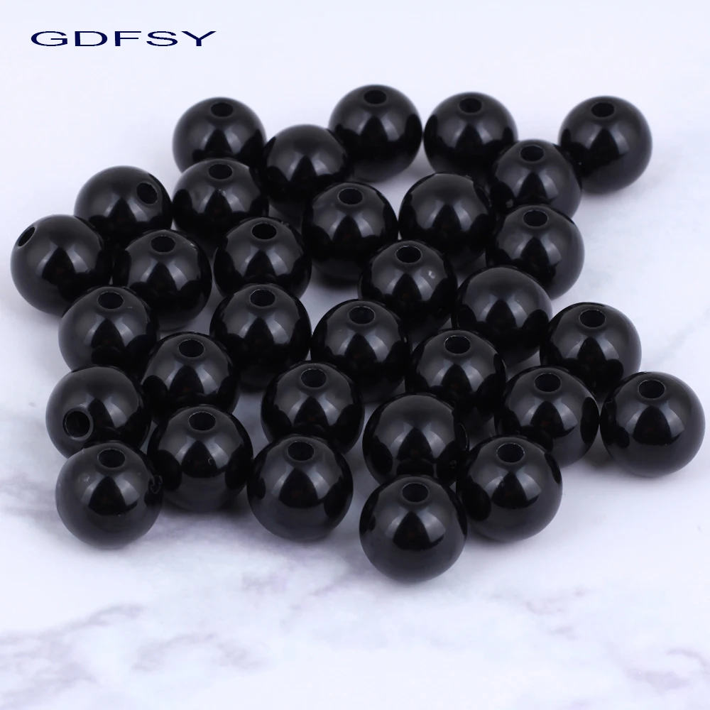 GDFSY 100pcs/lot 8/10/12mm Handmade DIY Fashion Plastic Hot Round Beads for Jewelry Making Bracelet Necklace Accessories S001
GDFSY 100pcs/lot 8/10/12mm Handmade DIY Fashion Plastic Hot Round Beads for Jewelry Making Bracelet Necklace Accessories S001