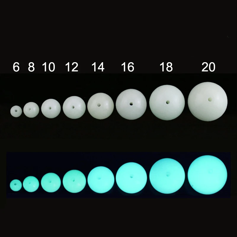 BOEYCJR Fluorescent Stone Beads Glowing in the Dark Bead For Jewelry Making Illuminate Stone 8/10/12/14/16/18mm Beads For DIY
BOEYCJR Fluorescent Stone Beads Glowing in the Dark Bead For Jewelry Making Illuminate Stone 8/10/12/14/16/18mm Beads For DIY