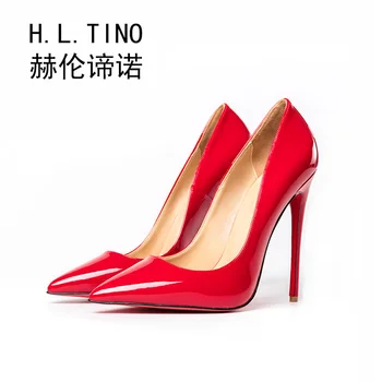 2019 Spring Summer Women Sexy Pumps Super High Heels 12cm Thin Heels Lady Shoes Dress Office Wedding Patent Leather Single Shoes
2019 Spring Summer Women Sexy Pumps Super High Heels 12cm Thin Heels Lady Shoes Dress Office Wedding Patent Leather Single Shoes