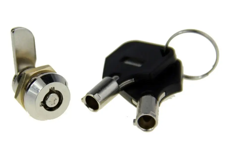 1 piece 14.5 mm Practical Cam Lock Mail Box File Cabinet Desk Drawer Lock with 2 Keys
1 piece 14.5 mm Practical Cam Lock Mail Box File Cabinet Desk Drawer Lock with 2 Keys