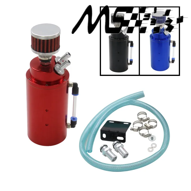 New arrived Racing Oil Catch Tank Racing Oil Can Catch Tank Can With Mini Air Filter and Inner Wire Mesh
New arrived Racing Oil Catch Tank Racing Oil Can Catch Tank Can With Mini Air Filter and Inner Wire Mesh