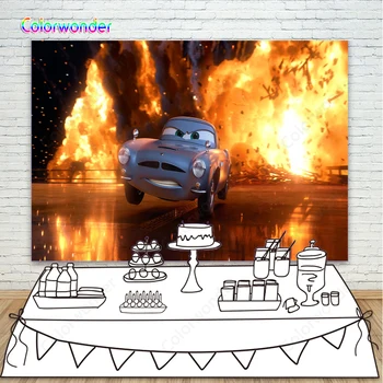 Kids Background for Photography Gray Car with Black Moustache 7x5ft Railway with Big Fire Scenery Backdrops for Birthday Party
Kids Background for Photography Gray Car with Black Moustache 7x5ft Railway with Big Fire Scenery Backdrops for Birthday Party