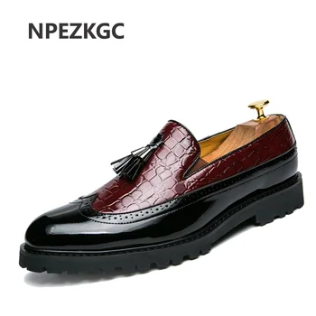 Men Casual shoes breathable Leather Loafers Office Shoes For Men Driving Moccasins Comfortable Slip on Fashion Tassel Shoes 
Men Casual shoes breathable Leather Loafers Office Shoes For Men Driving Moccasins Comfortable Slip on Fashion Tassel Shoes