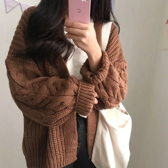 2019 Woman Sweater Female Women's Cardigan Long Sweater Knitting Long Sleeve Solid Pocket outerwear NS8903
2019 Woman Sweater Female Women's Cardigan Long Sweater Knitting Long Sleeve Solid Pocket outerwear NS8903