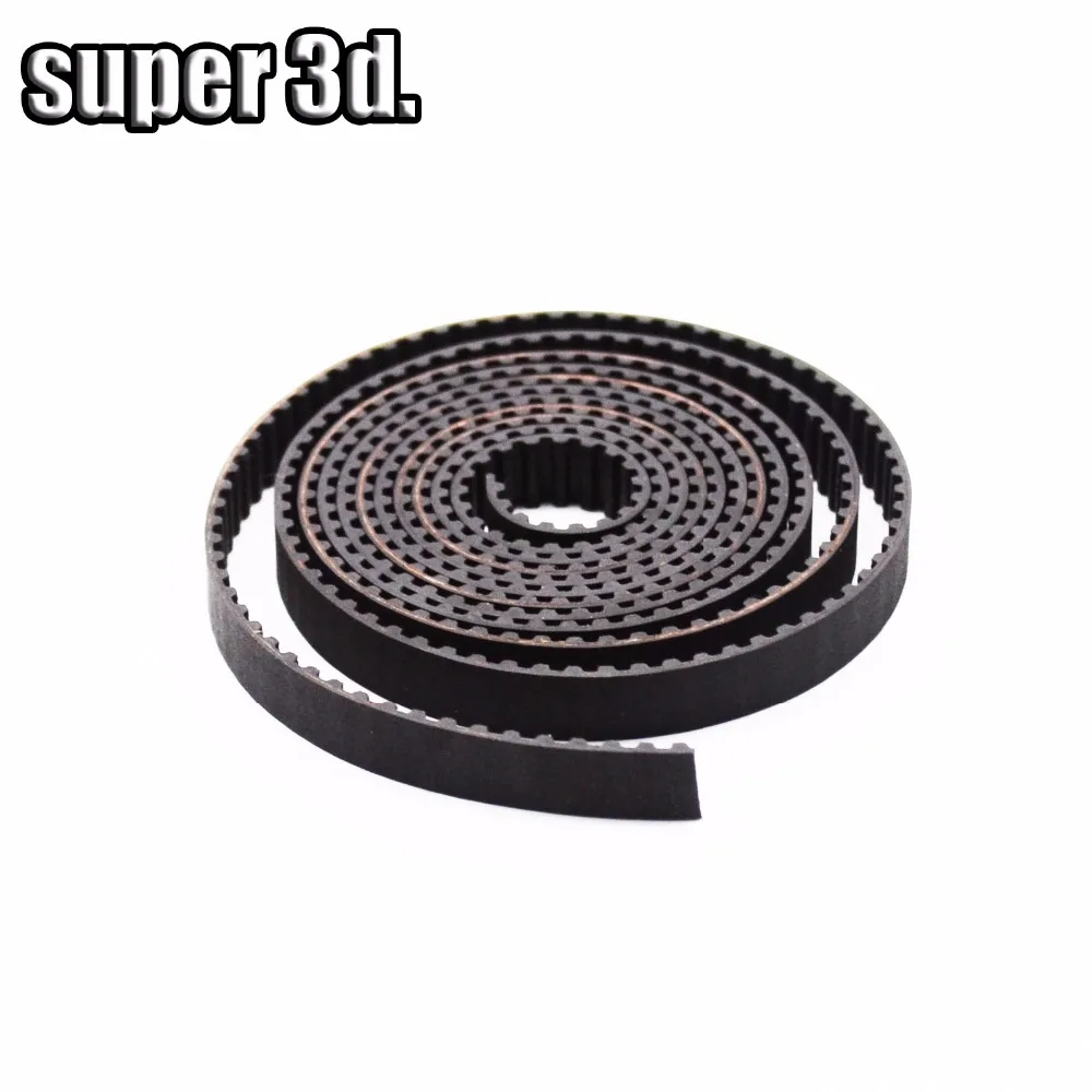 1 Meter T2.5 open timing belt Width 6mm Timing Belt for 3D Printer opened-Loop Belt
1 Meter T2.5 open timing belt Width 6mm Timing Belt for 3D Printer opened-Loop Belt