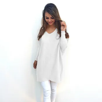 Womens Sexy Casual Long Sleeve Jumper Coat Female Clothing elastic Solid Sexy winter Female pullover
Womens Sexy Casual Long Sleeve Jumper Coat Female Clothing elastic Solid Sexy winter Female pullover