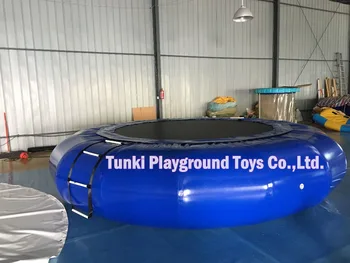 Diameter 5 meters inflatable jumping trampoline with springs
Diameter 5 meters inflatable jumping trampoline with springs