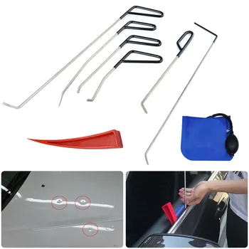 PDR Dent Repair Rod Tools Removal of Hail Dents and Door Ding PDR 6pcs Rod Kits pump wedge Dent Repair Rod Hail Damage
PDR Dent Repair Rod Tools Removal of Hail Dents and Door Ding PDR 6pcs Rod Kits pump wedge Dent Repair Rod Hail Damage