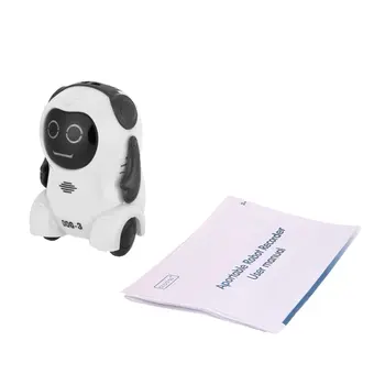 DDG-3 DDG-2 Intelligent Smart Mini Pocket Voice Recording RC Robot Recorder Freely Wheeling 360 Rotation Arm Toys for Kids Gift
DDG-3 DDG-2 Intelligent Smart Mini Pocket Voice Recording RC Robot Recorder Freely Wheeling 360 Rotation Arm Toys for Kids Gift