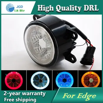 Free shipping !12V 6000k LED DRL Daytime running light case for Ford Edge 2016 fog lamp frame Fog light Car styling
Free shipping !12V 6000k LED DRL Daytime running light case for Ford Edge 2016 fog lamp frame Fog light Car styling