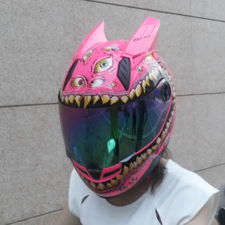 2018 for malushun Malushun all helmet big eyes motorcycle winter fog helmet big mouth flower helmet couple helmet
2018 for malushun Malushun all helmet big eyes motorcycle winter fog helmet big mouth flower helmet couple helmet