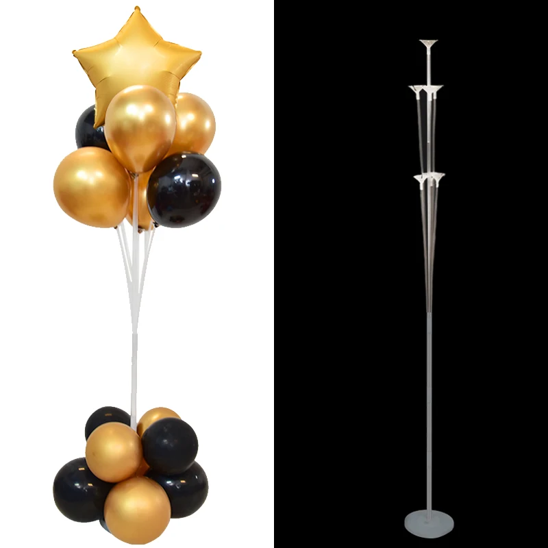 WEIGAO 130cm Balloon Column Stand Kits 7 Tubes Balloon Holder Base and Pole for Wedding Decor Birthday Festival Party Decoration
WEIGAO 130cm Balloon Column Stand Kits 7 Tubes Balloon Holder Base and Pole for Wedding Decor Birthday Festival Party Decoration