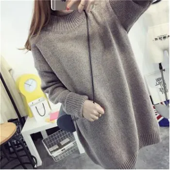 2018 Autumn Winter New Pattern Fashion High Lead Student Long Leisure Knitting Women Sweaters And Pullovers
2018 Autumn Winter New Pattern Fashion High Lead Student Long Leisure Knitting Women Sweaters And Pullovers