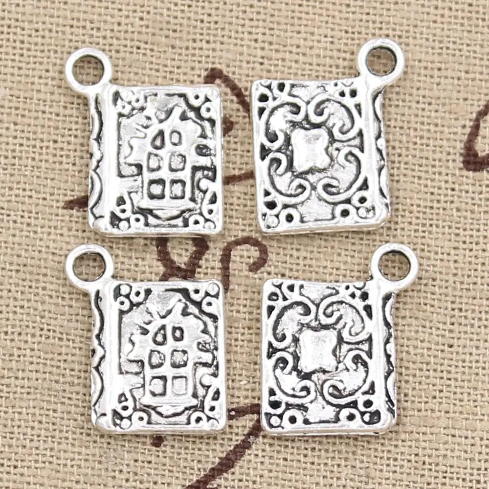 20pcs Charms book holy bible 17x11mm handmade Craft pendant making fit,Vintage Tibetan Silver,DIY for bracelet necklace
20pcs Charms book holy bible 17x11mm handmade Craft pendant making fit,Vintage Tibetan Silver,DIY for bracelet necklace
