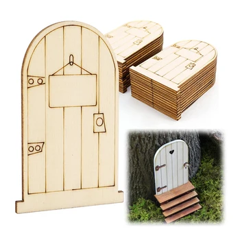 25pcs Fairy Doors Faerie Elf Door Laser Cut Wooden Fairy Faerie Elf Doors Unpainted with Plaque
25pcs Fairy Doors Faerie Elf Door Laser Cut Wooden Fairy Faerie Elf Doors Unpainted with Plaque