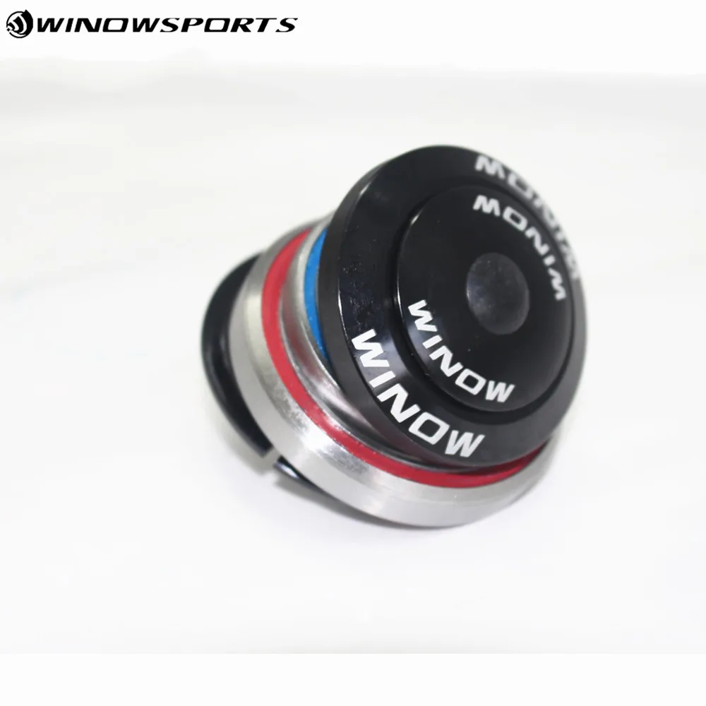 Free Shipping WINOW Road Bike headset for carbon bicycle top 1-1/8" down 1-1/2" for carbon cycling bicycle headset
Free Shipping WINOW Road Bike headset for carbon bicycle top 1-1/8" down 1-1/2" for carbon cycling bicycle headset
