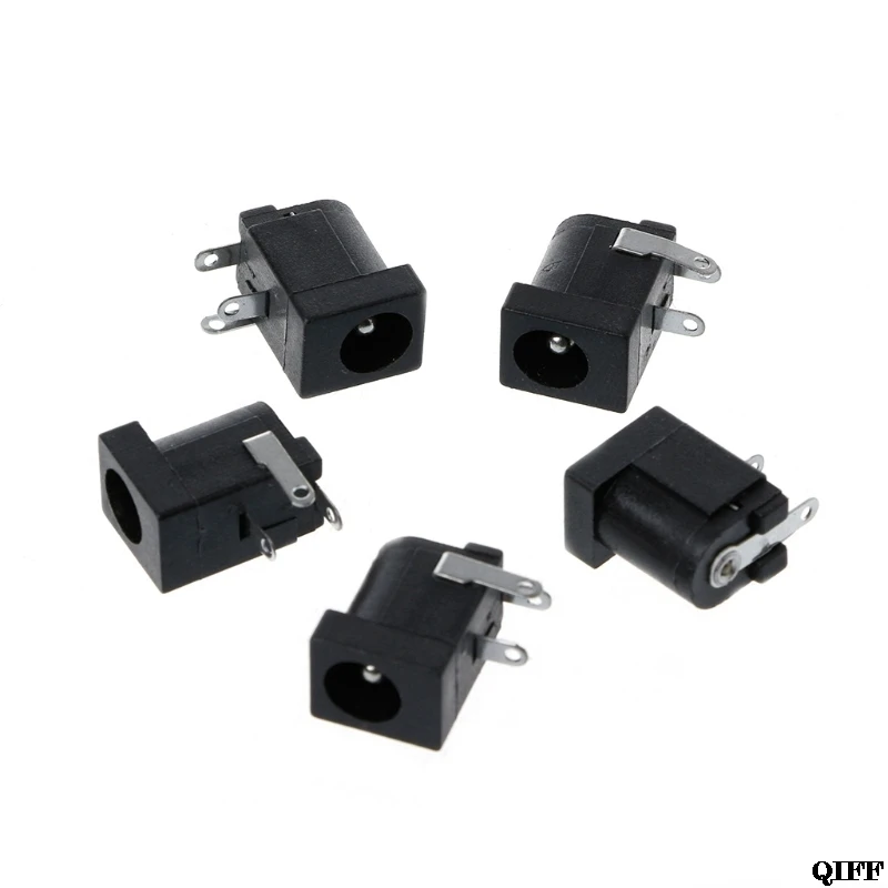 5Pcs DC-005 Black DC Power Jack Socket Connector 5.5x2.1mm Barrel-Type PCB Mount Mar28
5Pcs DC-005 Black DC Power Jack Socket Connector 5.5x2.1mm Barrel-Type PCB Mount Mar28