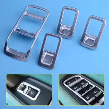 DWCX 4PCS Chrome Car Interior Window Switch Panel Cover Trim Decoration Fit for Audi Q7 2016 2017 2018
DWCX 4PCS Chrome Car Interior Window Switch Panel Cover Trim Decoration Fit for Audi Q7 2016 2017 2018