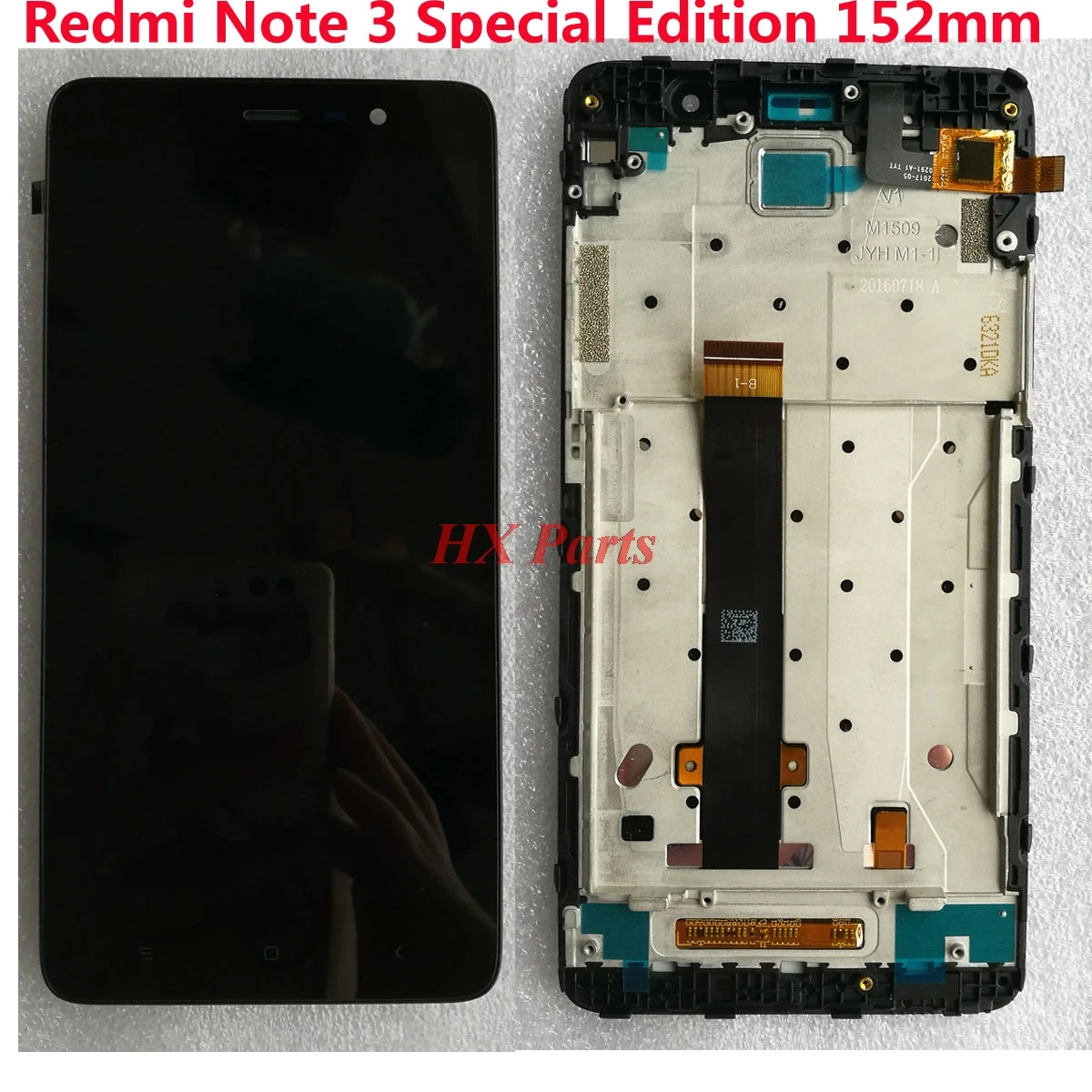 Black/White Gold LCD Display Touch Screen Digitizer Assembly with Mid Frame For Xiaomi Redmi Note 3 Pro SE Special Edition 152mm
Black/White Gold LCD Display Touch Screen Digitizer Assembly with Mid Frame For Xiaomi Redmi Note 3 Pro SE Special Edition 152mm