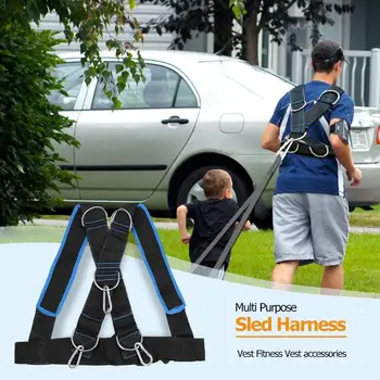Speed Running Training Straps Sled Shoulder Weight Vest Harness Trainer Fitness Equipment For Men Strength Harness Resistance
Speed Running Training Straps Sled Shoulder Weight Vest Harness Trainer Fitness Equipment For Men Strength Harness Resistance
