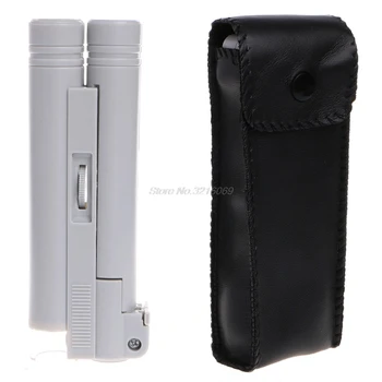 100X Zoom Handheld Microscope LED Light Jewelry Magnifier Lens Loupe Pocket New Sep12 Whosale&DropShip
100X Zoom Handheld Microscope LED Light Jewelry Magnifier Lens Loupe Pocket New Sep12 Whosale&DropShip