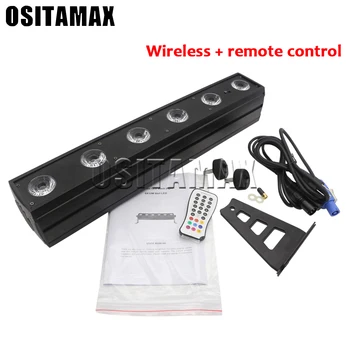 led wash lights 6x12W RGBWA+UV 6in1 DJ wireless LED 6x12W lights Wash Disco Light DMX Controller/IR remote effect for paty KTV
led wash lights 6x12W RGBWA+UV 6in1 DJ wireless LED 6x12W lights Wash Disco Light DMX Controller/IR remote effect for paty KTV