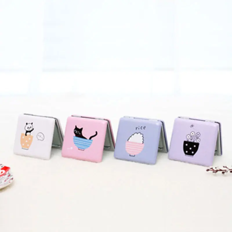 HUAMIANLI Mini Travel Makeup Mirror Round Pu Leather Women Hand Mirror Cute Cat Print Compact Mirror
HUAMIANLI Mini Travel Makeup Mirror Round Pu Leather Women Hand Mirror Cute Cat Print Compact Mirror