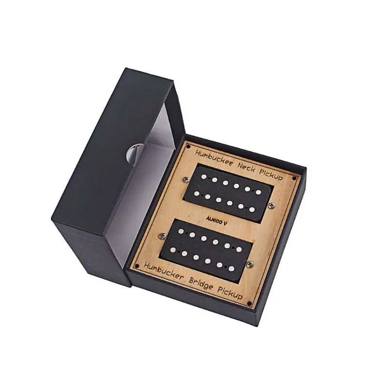 Refine Guitar Double Coil Humbucker Pickup Bridge Neck alnico v For 6 string FD GB Electric
Refine Guitar Double Coil Humbucker Pickup Bridge Neck alnico v For 6 string FD GB Electric