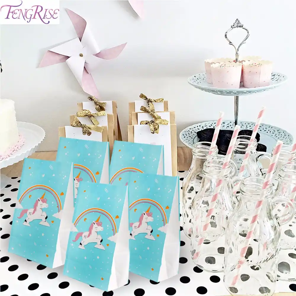 gift box birthday party decorations kids baby shower candy bags