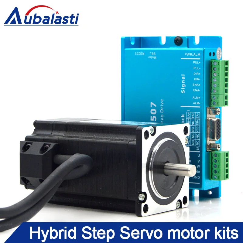 2N.M Leadshine Hybrid servo motor driver HBS507+Motor 573HSBM20-1000 input voltage VDC 18-50V 6A
2N.M Leadshine Hybrid servo motor driver HBS507+Motor 573HSBM20-1000 input voltage VDC 18-50V 6A