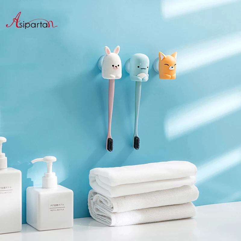 Asipartan Cartoon Animal Sucker Toothbrush Holder Cosmetic Pen Razor Storage Rack Bathroom Organizer Whale Fox Rabbit Wall Decor
Asipartan Cartoon Animal Sucker Toothbrush Holder Cosmetic Pen Razor Storage Rack Bathroom Organizer Whale Fox Rabbit Wall Decor